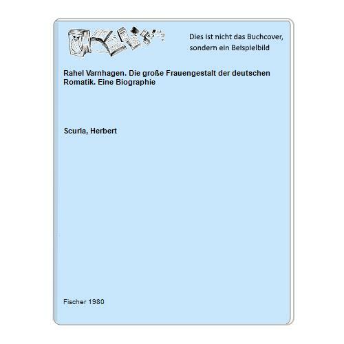 Rahel varnhagen die große - varnhagen.,